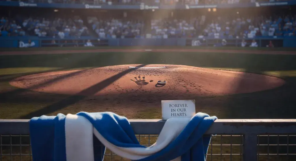 Dodgers pitcher's wife lives through 'bitter sweet' opening day months after infant daughter's death