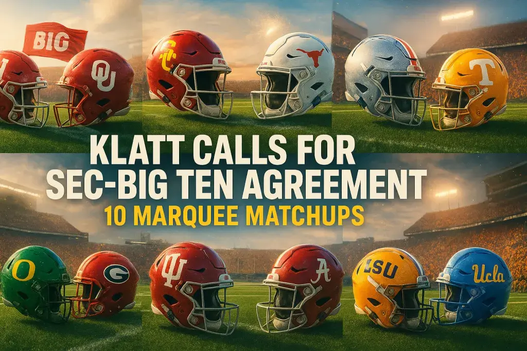 Klatt Calls for SEC-Big Ten Scheduling Agreement With 10 Marquee Matchups