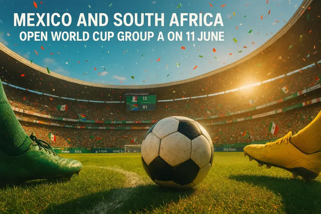 Mexico and South Africa Open World Cup Group A on 11 June