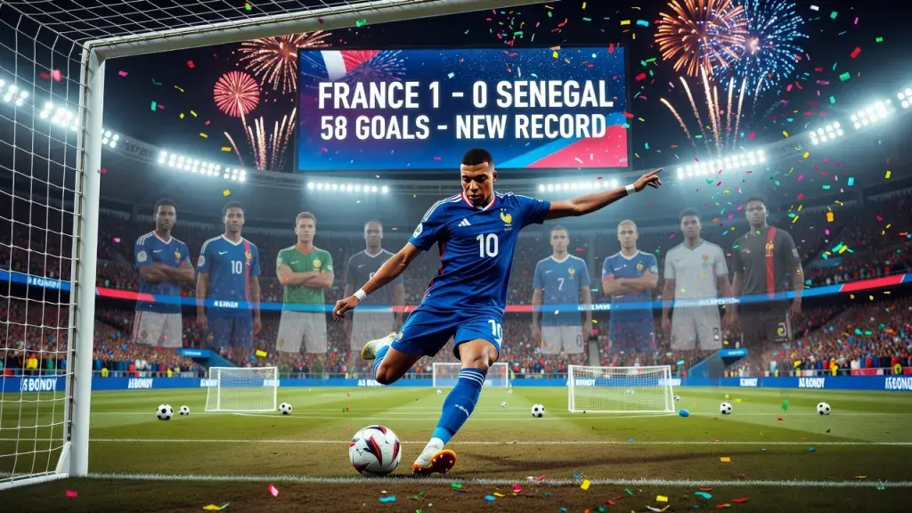 Mbappe Breaks France's All-Time Scoring Record at 2026 World Cup