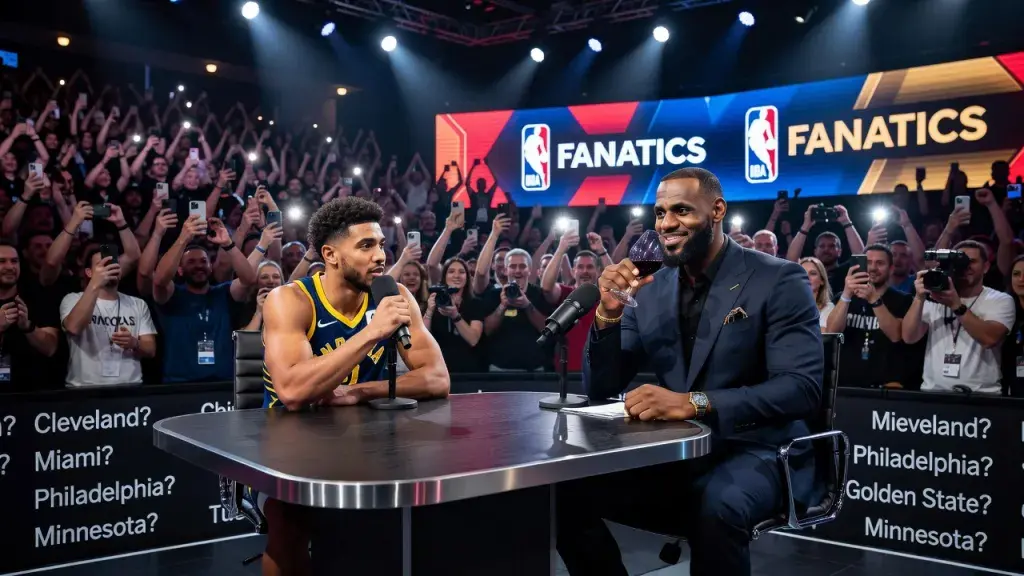 LeBron James Stays Silent on Next Move at Packed New York Appearance