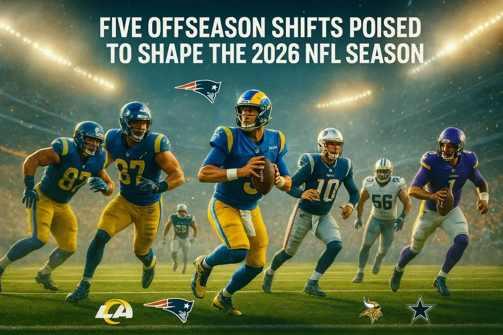 Five Offseason Shifts Poised To Shape The 2026 NFL Season