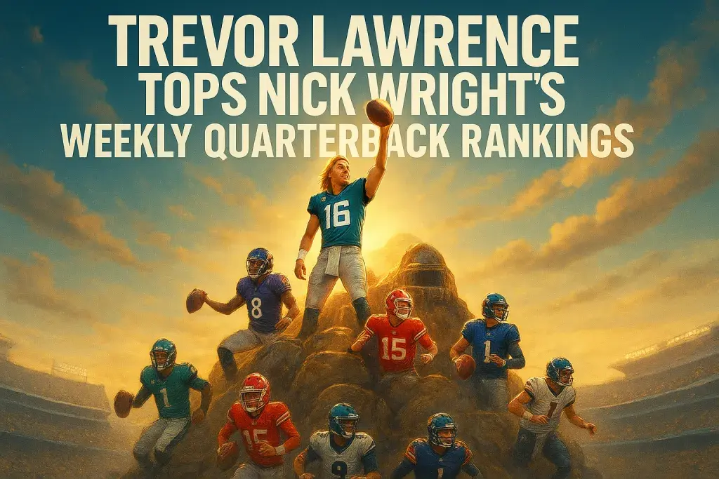 Trevor Lawrence Tops Nick Wright's Weekly Quarterback Rankings