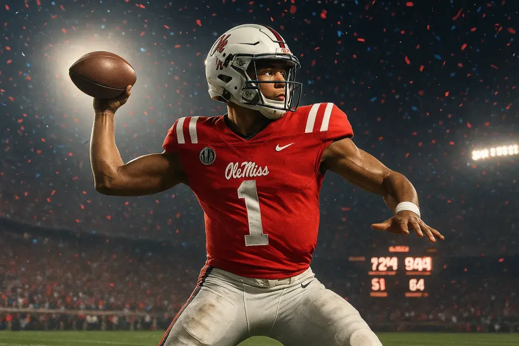 Chambliss Breaks Out at Ole Miss, Draws First-Round NFL Buzz