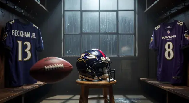 Ravens coach Harbaugh comments on possible New York Giants reunion with free agent Odell Beckham Jr.