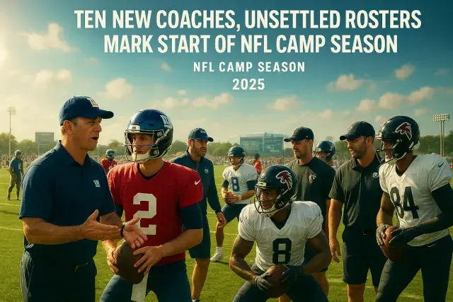 Ten New Coaches, Unsettled Rosters Mark Start of NFL Camp Season