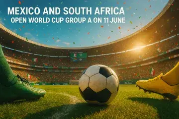 Mexico and South Africa Open World Cup Group A on 11 June