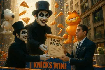 Danhausen Presents Mayor Mamdani With Parade Demands as Knicks Lead NBA Finals