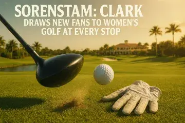 Sorenstam: Clark draws new fans to women's golf at every stop
